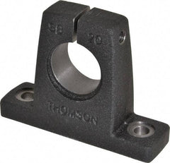 Thomson Industries - 1-1/4" Diam, Malleable Iron Alloy Shaft Support - Plain Shafting - All Tool & Supply