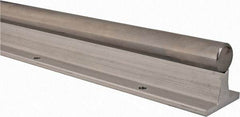 Thomson Industries - 1" Shaft Diam, 2.13" Base Width, Steel Shaft, Aluminum Rail, Round Shaft Assemblies - 24" Long, 1/2" Neck Width - All Tool & Supply