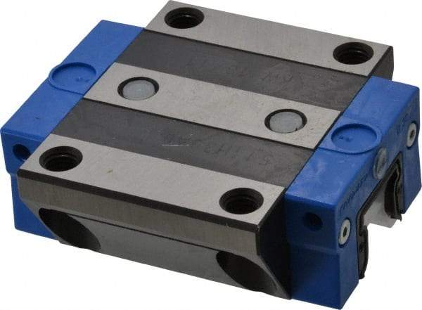 Thomson Industries - 97.4mm L x 90mm W x 35.9mm H, 52mm Transverse Hole Spcg, 72mm Lateral Hole Spcg, Standard Ball Carriage - 31mm Overhang, M10 Hole, 42" High Assembly - All Tool & Supply