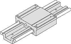 Thomson Industries - Manually Driven Linear Motion System - 36" Long x 2.63" Wide - All Tool & Supply