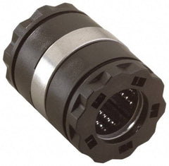 Thomson Industries - 30mm ID, Open Linear Bearing without Integral Wipers - 1.85" Overall Height, 47mm OD - All Tool & Supply