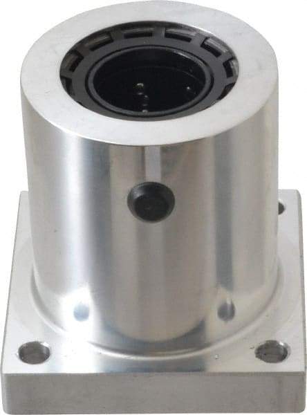 Thomson Industries - 2.13" Inside Diam, 1050/2100 Lbs. Dynamic Capacity, Single Flanged Pillow Block Linear Bearing - 2-3/4" Overall Width - All Tool & Supply