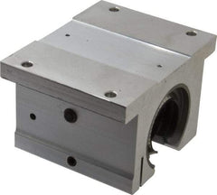 Thomson Industries - 1-1/2" Inside Diam, 3880/7760 Lbs. Dynamic Capacity, Open Single Pillow Block Linear Bearing - 2.94" Overall Height x 4-3/4" Overall Width - All Tool & Supply