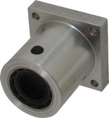 Thomson Industries - 2.13" Inside Diam, 1050/2100 Lbs. Dynamic Capacity, Single Flanged Pillow Block Linear Bearing - 2-3/4" Overall Width - All Tool & Supply