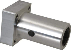 Thomson Industries - 1-3/4" Inside Diam, 1130/2260 Lbs. Dynamic Capacity, Twin Flanged Pillow Block Linear Bearing - 2.38" Overall Width - All Tool & Supply