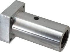 Thomson Industries - 1" Inside Diam, 1900/3800 Lbs. Dynamic Capacity, Twin Flanged Pillow Block Linear Bearing - 2-3/4" Overall Width - All Tool & Supply