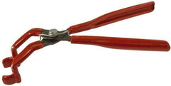 Mag-Mate - 10-1/4" OAL, Spark Plug Boot Pliers - 90° Jaw, 90 Durometer Plastic Handles - All Tool & Supply