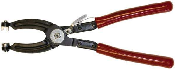 Mag-Mate - 10-1/2" OAL, Hose Clamp Pliers - Straight Jaw, Vinyl Coated Handles - All Tool & Supply