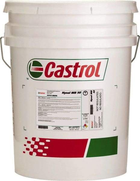 Castrol - Hysol MB 50, 5 Gal Pail Cutting & Grinding Fluid - Water Soluble - All Tool & Supply