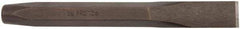 Proto - 12" OAL x 1" Blade Width Cold Chisel - 1" Tip, 7/8" Stock, Steel Handle - All Tool & Supply