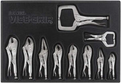 Irwin - 10 Piece Locking Plier Set - Comes in Plastic Tray - All Tool & Supply