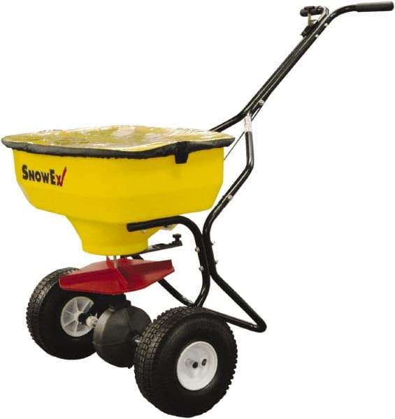 Trynex - 100 Lb Polyethylene Walk Behind Broadcast Landscape Spreader - 10" Pneumatic Wheels - All Tool & Supply