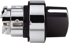 Schneider Electric - 22mm Mount Hole, 2 Position, Handle Operated, Selector Switch - Black, Maintained (MA), Nonilluminated, Shock, Vibration and Water Resistant - All Tool & Supply