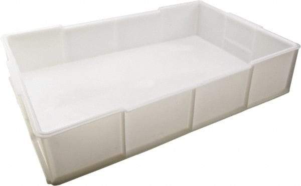 Dynalon Labware - White Polyethylene Tote Container - Stacking, 21.3" Long x 13.8" Wide x 4-1/2" High - All Tool & Supply