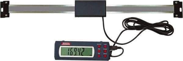 SPI - Electronic Linear Scales Maximum Measurement (Inch): 12 Horizontal or Vertical: Horizontal, Vertical - All Tool & Supply