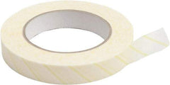 Dynalon Labware - White Paper Tape - 4-3/4" Wide x 164' Long x 3.937 mil Thick, Autoclavable with Minimum Temp 121 C/249 F, Changes Color From White to Brown - All Tool & Supply