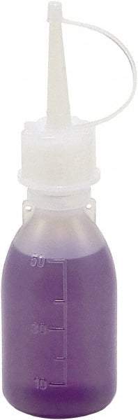 Dynalon Labware - 250 mL Dispensing Bottle - Polyethylene, Translucent, 5.1" High x 1-1/2" Diam, 15mm Cap - All Tool & Supply