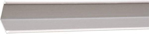 Armstrong World - 144" Long x 7/8" Wide, Hot-Dipped Galvanized Steel Angled Molding - ASTM C636 Specification, White - All Tool & Supply