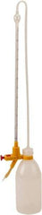 Dynalon Labware - 5 ml Borosilicate Glass Burette, Polyethylene Bottle Titrating Burette - 4-39/64" Diam x 18-57/64" High - All Tool & Supply