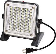 Value Collection - 120 Volt, 10 Watt, Electric, LED Portable Floor Work Light - 10' Cord, 1 Head, 750 Lumens, ABS - All Tool & Supply