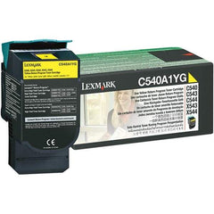 Lexmark - Yellow Toner Cartridge - Use with Lexmark C540n, C543dn, C544dn, C544dtn, C544dw, C544n, C546dtn, X543dn, X544dn, X544dtn, X544dw, X544n, X546dtn - All Tool & Supply