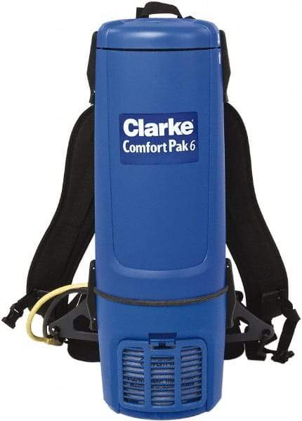 Clarke - Backpack Vacuum Cleaner - 120 Volts, 10 Amps, Accessories Included - All Tool & Supply