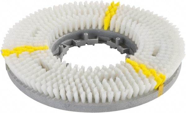 Carlisle - Rotary Brush - 19" Machine, 1-1/2" Trim Length, White Pad, Nylon - All Tool & Supply