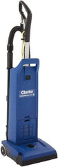 Clarke - Dual Motor Upright Vacuum Cleaner - 11-1/2" Cleaning Width, 9" Amps, Ergonomic Handle - All Tool & Supply