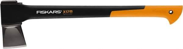 Fiskars - 3 Lb Head Michigan-Style Axe - 27" OAL, Nylon/Fiberglass Composite Comfort Grip Handle - All Tool & Supply