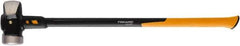 Fiskars - 10 Lb Head, 36" Long Sledge Hammer - Steel Head, Steel Handle with Grip - All Tool & Supply