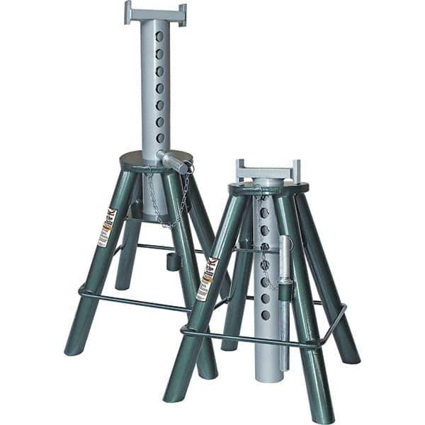 Safeguard - 20,000 Lb Capacity Jack Stand - 28-15/16 to 47-3/4" High - All Tool & Supply