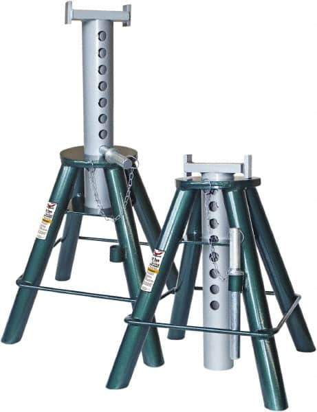 Safeguard - 20,000 Lb Capacity Jack Stand - 18-15/16 to 30-1/2" High - All Tool & Supply