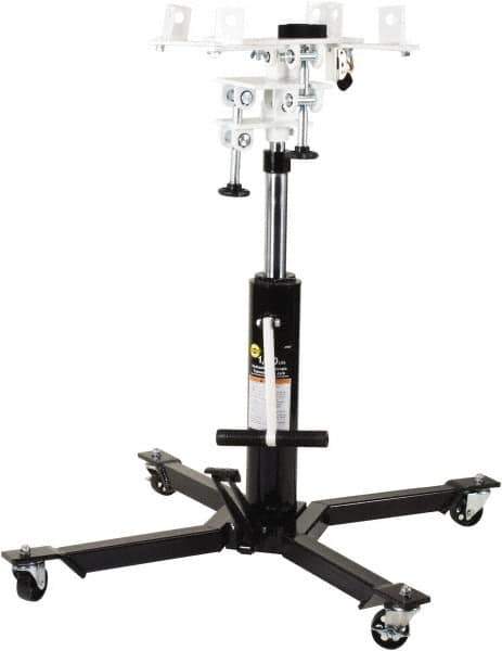 Omega Lift Equipment - 1,000 Lb Capacity Pedestal Transmission Jack - 36 to 73-1/8" High, 34-1/2" Chassis Width x 34-3/8" Chassis Length - All Tool & Supply