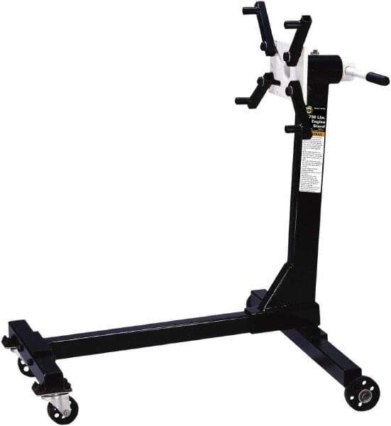 Omega Lift Equipment - 750 Lb Capacity Engine Repair Stand - 36-3/4 to 36-3/4" High, 31-1/2" Chassis Width x 31-1/2" Chassis Length - All Tool & Supply