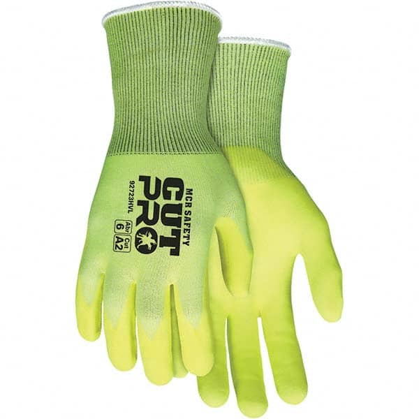 MCR Safety - Size 2XL, ANSI Cut Lvl A2, Puncture Lvl 3, Abrasion Lvl 6, Foam Nitrile Coated Cut & Puncture Resistant Gloves - All Tool & Supply