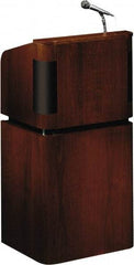 Oklahoma Sound - Wood Full Floor Lectern - 20-1/2" Deep x 24" Wide x 48" High - All Tool & Supply