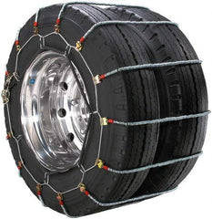 Peerless Chain - Dual Axle Tire Chains - For Use with 275/75-22.5, 275/80-22.5, 285/70-24.5, 285/75-22.5, 295/70-22.5, 295/75-22.5 - All Tool & Supply