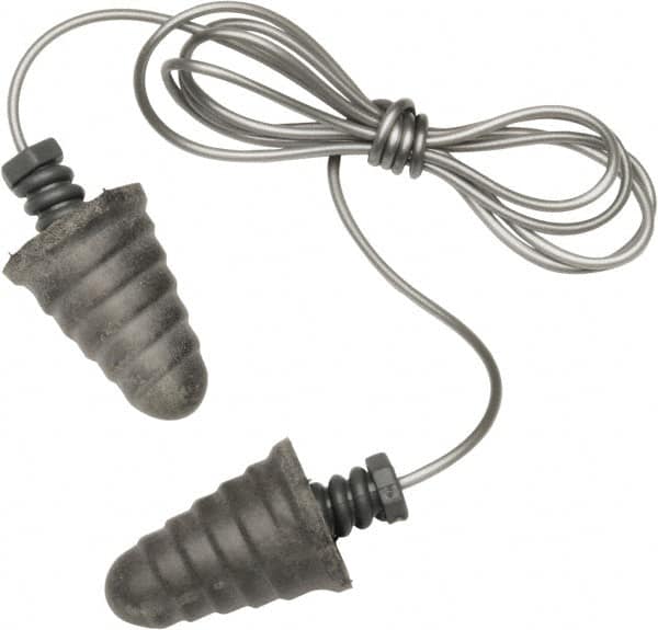 Earplug: Bullet, Push-In Stem, Corded No Roll (Push-In Stem) Insertion, Size Universal