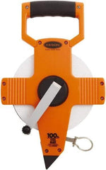 Keson - 100' x 3/8" Tape Measure - 1/10 & 1/100' Graduation - All Tool & Supply