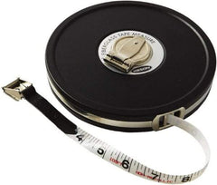 Keson - 100' x 1/2" Tape Measure - 1/8" Graduation - All Tool & Supply