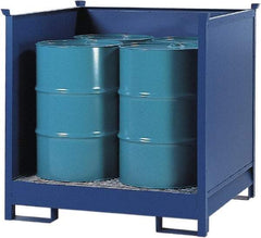 Denios - Mobile Spill Containment Type: Transport Pallet w/Side Walls Number of Drums: 4 - All Tool & Supply