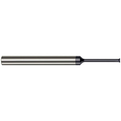 Harvey Tool - 0.115" Diam 90° 0.011" Chamfer 5-Flute Solid Carbide Back Chamfer - Exact Industrial Supply