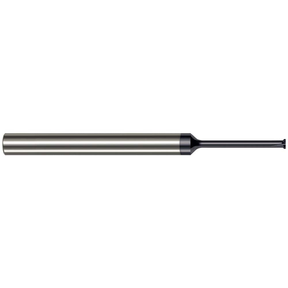 Harvey Tool - 0.04" Diam 90° 0.005" Chamfer 4-Flute Solid Carbide Back Chamfer - Exact Industrial Supply