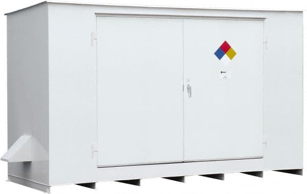 Enpac - Outdoor Safety Storage Buildings Number of Drums: 10 Fire Rated: Yes - All Tool & Supply