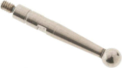 SPI - 3mm Ball Diam, Steel, Ball Test Indicator Contact Point - Use with Peacock Test Indicators - All Tool & Supply