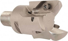 Millstar - VCGT Series ASOC, Right Hand Cut, 50mm Head Length, Modular Milling Cutting Unit Head - 42mm Cutting Diam, 1/8" Depth of Cut, Universal Insert Size - All Tool & Supply