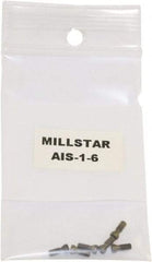 Millstar - Torx Insert Screw for Indexable Milling Cutters & Modular Heads - M12 Thread, Industry Std AIS-1-6, For Use with End Mills & Milling Heads - All Tool & Supply