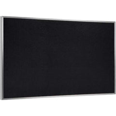 Ghent - Cork Bulletin Boards Style: Recycled Rubber Tack Bulletin Board Color: Black - All Tool & Supply