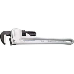 Rothenberger - Pipe Wrenches Type: Cast Aluminum Pipe Wrench Maximum Pipe Capacity (Inch): 5 - All Tool & Supply