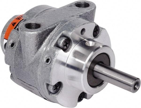 Gast - 0.32 hp Reversible Hub Air Actuated Motor - 0:00 Gear Ratio, 10,000 Max RPM, 1.13" Shaft Length, 3/8" Shaft Diam - All Tool & Supply